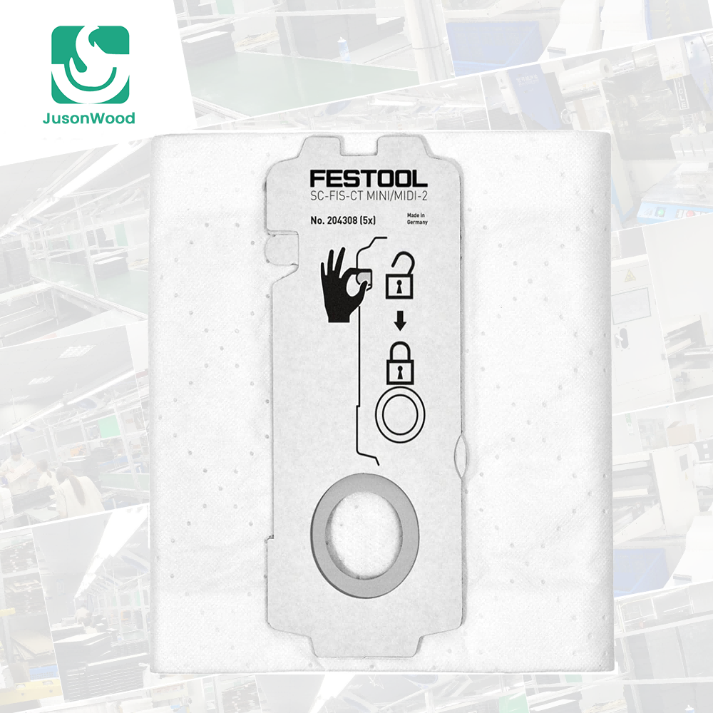 Vacuum Filter Bags Compatible with Festools Electroluxs 204308/MIDI Vacuum Cleaner Filter Bag Dust Collection Bag